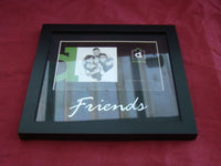 Friends Black Wooden 4 x 6 Photo Frame - The Bowerbirds Nest of Treasures