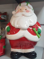 CHRISTMAS XMAS Santa Claus Cookie Jar Ornament - The Bowerbirds Nest of Treasures