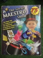 THE GREAT MAESTRO SHOW 75 Magic Tricks Kids Boys Girls Games Fun - The Bowerbirds Nest of Treasures