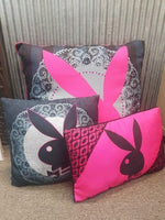 PLAYBOY Lace Bunny Pillow Cushion - The Bowerbirds Nest of Treasures