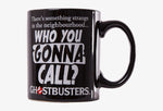 Ghostbusters Black Coffee Mug