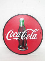 Coca Cola Cast Iron Sign The Bowerbirds Nest of Treasures Warragamba