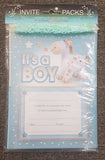 Its a Boy Announcement Notes with Envelopes & Scatters - The Bowerbirds Nest of Treasures