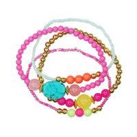 Pink Poppy Jewellery Festival Bracelet Set 4