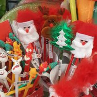 Christmas Soft Touch Felt Character Pen