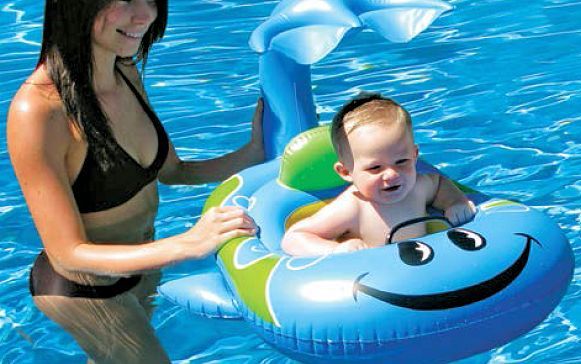 Poolmaster Whale Baby Seat Pool Rider