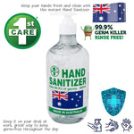 1st Care Hand Sanitizer Pump Bottle The Bowerbirds Nest of Treasures Warragamba