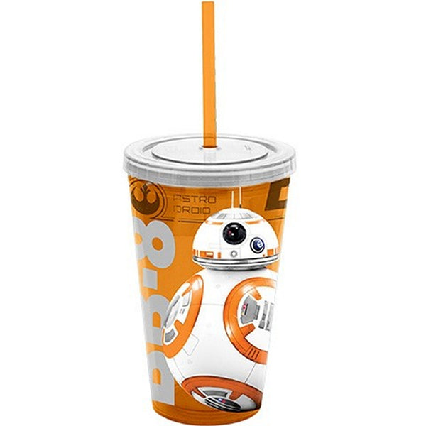 Star Wars Tumbler with Straw BB8