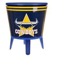 NRL Cooler Bar Table Panthers Sea Eagles Bulldogs Raiders Cowboys Warriors - The Bowerbirds Nest of Treasures