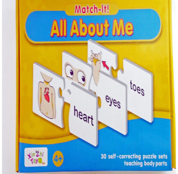 Match-It All About Me Body Parts Puzzle Set - The Bowerbirds Nest of Treasures