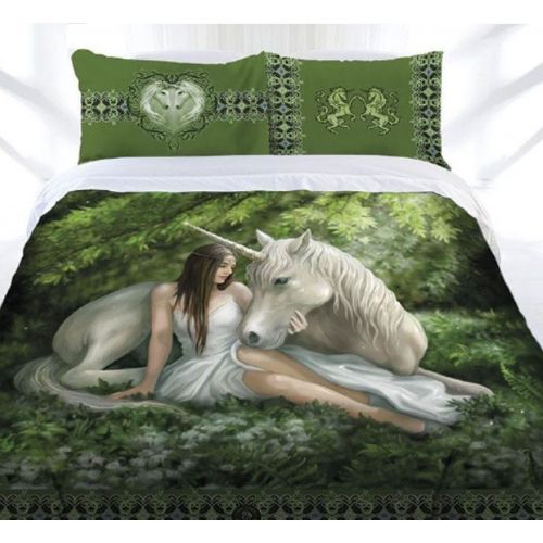 Anne Stokes Pure Heart King Bed Quilt Cover Set
