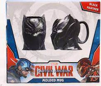 Civil War Black Panther Molded Coffee Mug