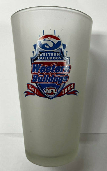 AFL Western Bulldogs Conical Glass