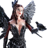 Dark Angel Crow Trainer Statue
