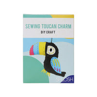 DIY Craft Sewing Charm - Toucan - The Bowerbirds Nest of Treasures