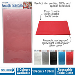 Plastic Party Table Cloth