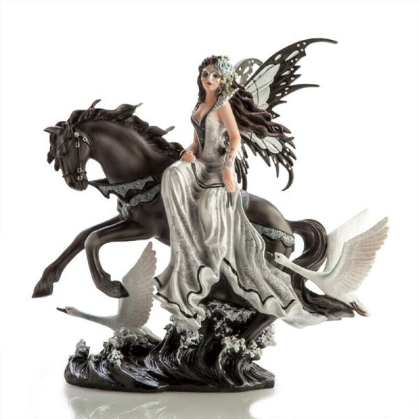 Lamentation of Swans Faery Fairy Figurine Statue by Nene Thomas
