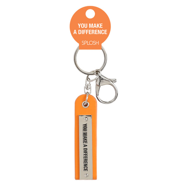 You Make a Difference Teacher Keychain Keyring
