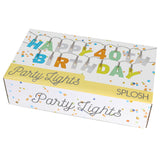 Splosh Happy 21st Birthday Party Lights - The Bowerbirds Nest of Treasures