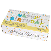 Splosh Happy Birthday Party Lights - The Bowerbirds Nest of Treasures