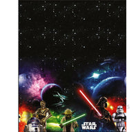 STAR WARS TABLE COVER PLASTIC PARTY TABLECLOTH TABLEWARE