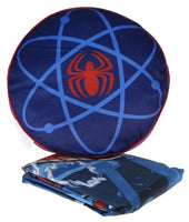 MARVEL SPIDERMAN Double Bed Quilt Doona Cover and Cushion Set Bedroom Decor