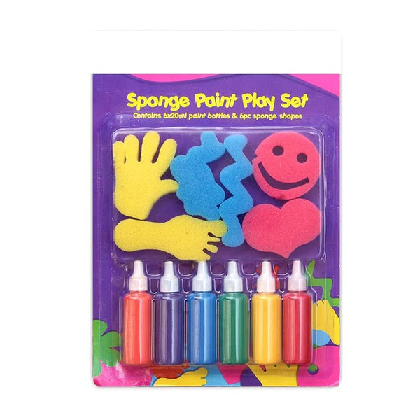 Sponge Paint Play Set