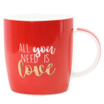 All You Need is Love Coffee Mug - The Bowerbirds Nest of Treasures